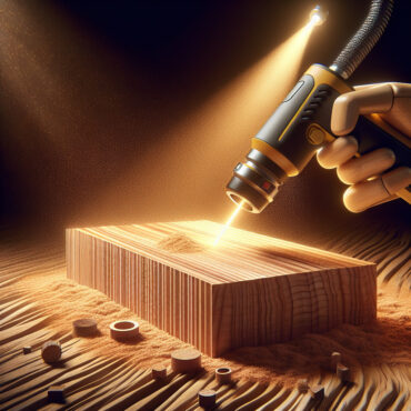 Laserreinigung von Holz in der Holzstuhlherstellung
