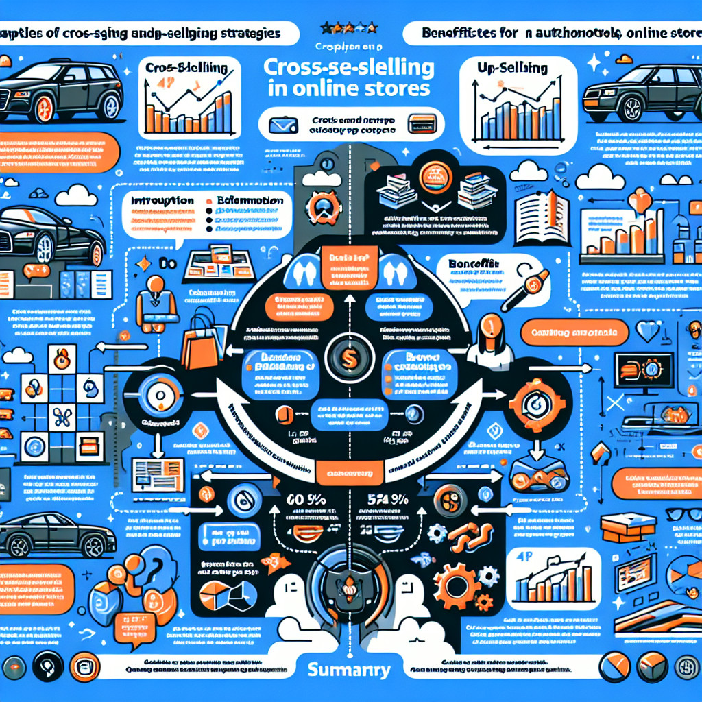 Strategie cross-selling i up-selling w sklepach motoryzacyjnych online.