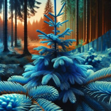Blau Fichte